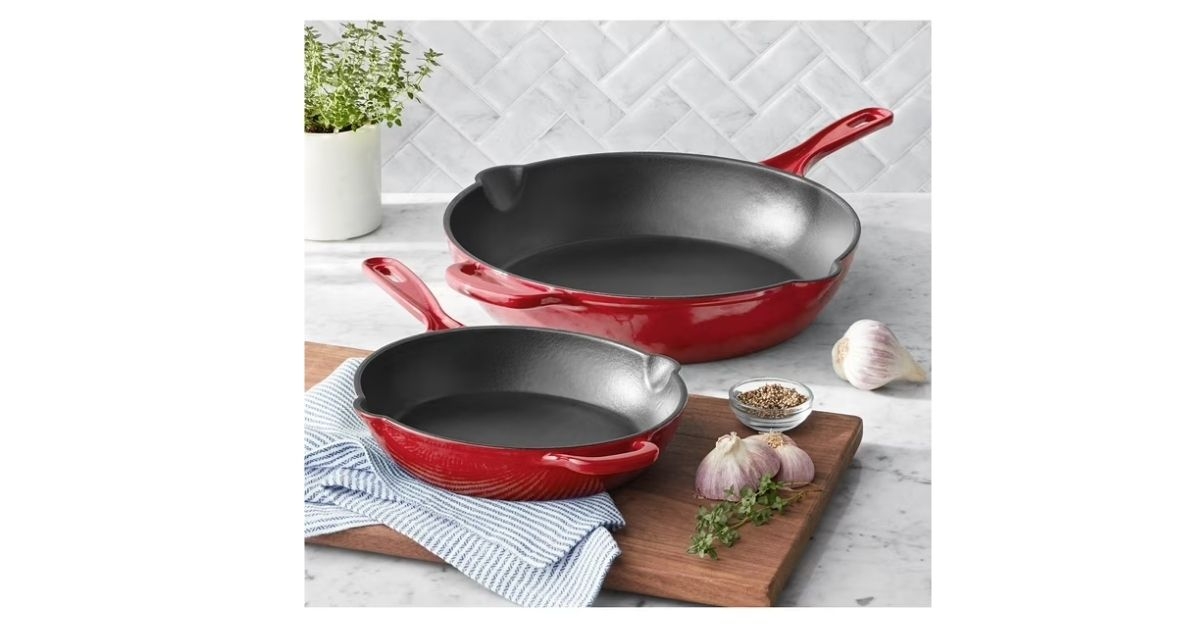 cast iron skillet set