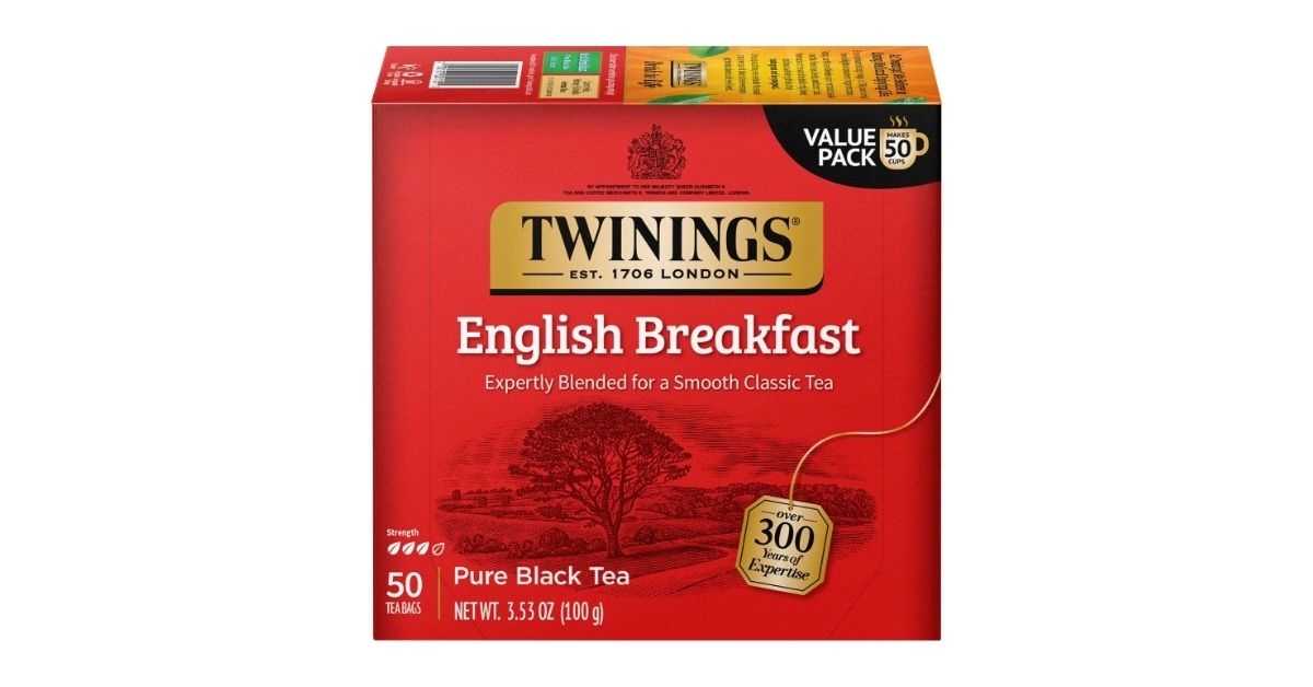 breakfast pure black tea bags