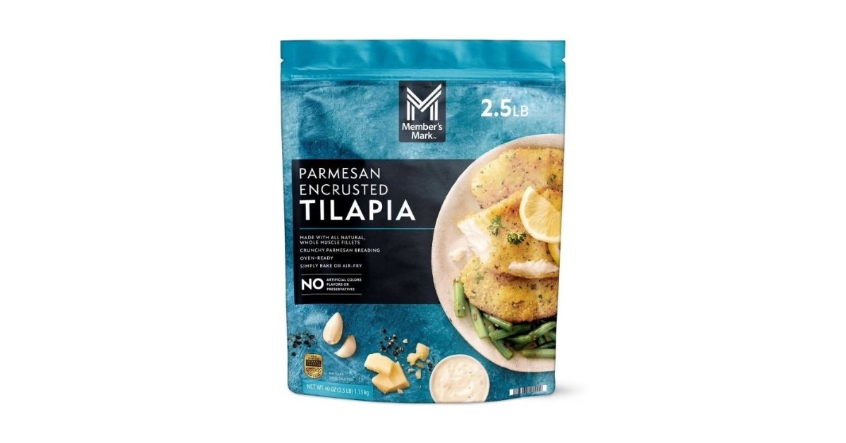 parmesan encrusted tilapia