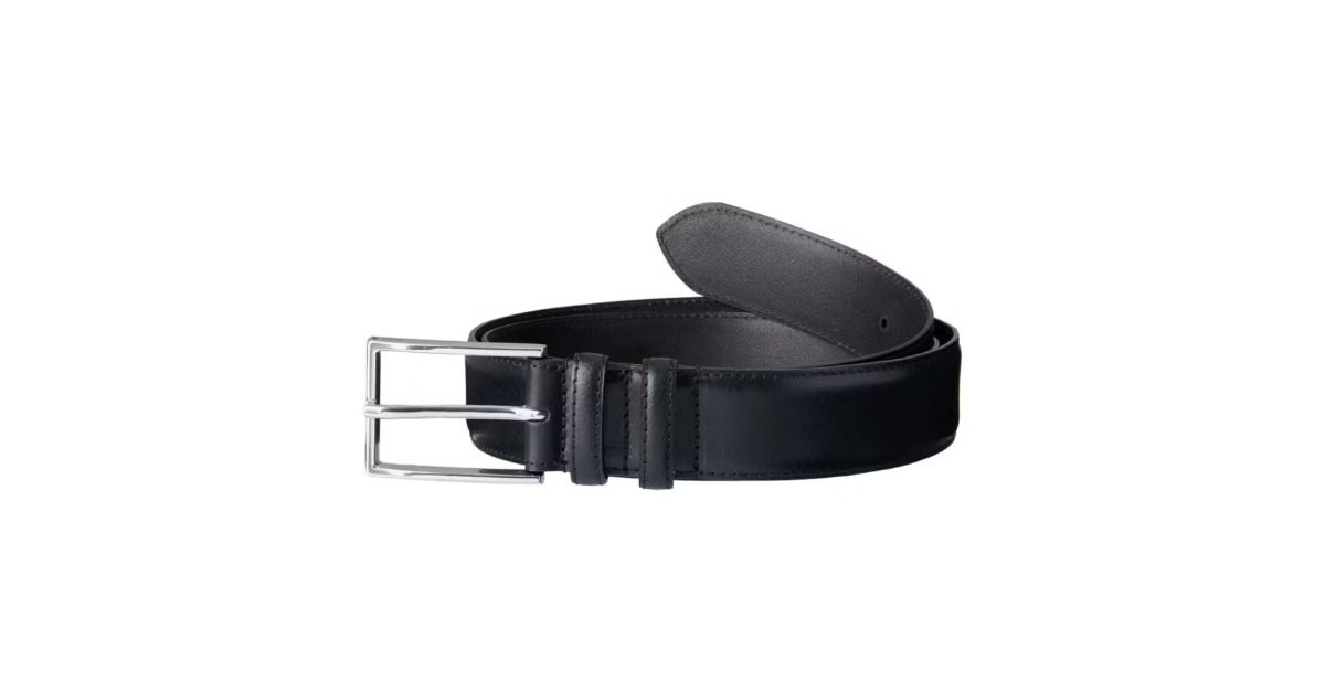 mens dress belt