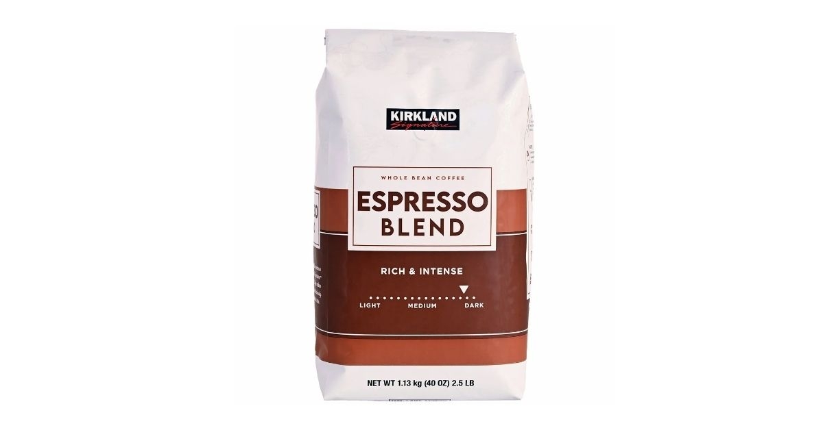 espresso blend whole bean coffee