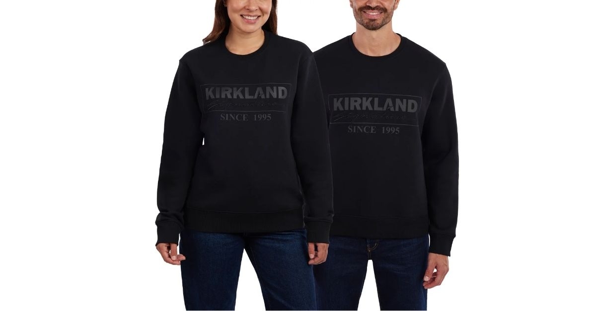 unisex logo crewneck