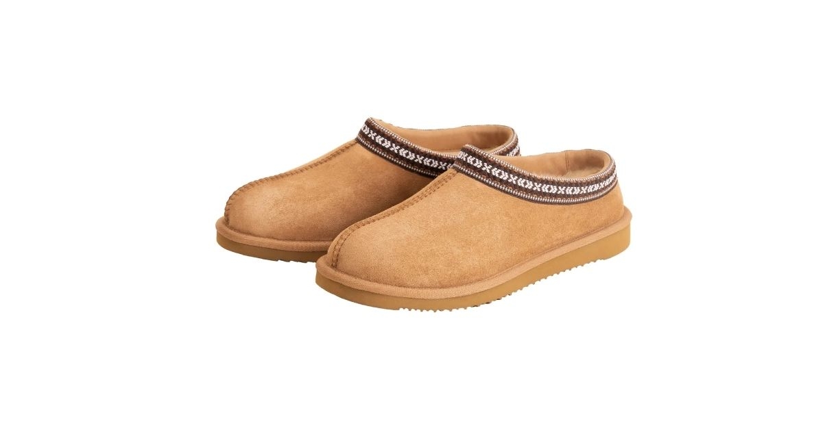 unisex shearling slipper