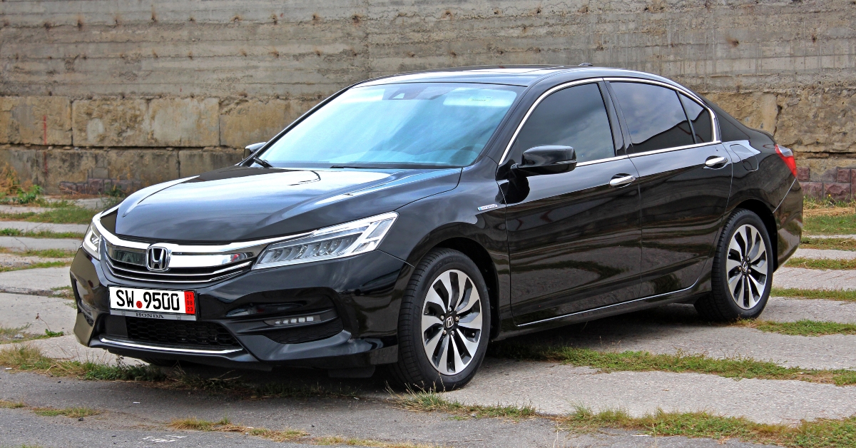 black honda accord