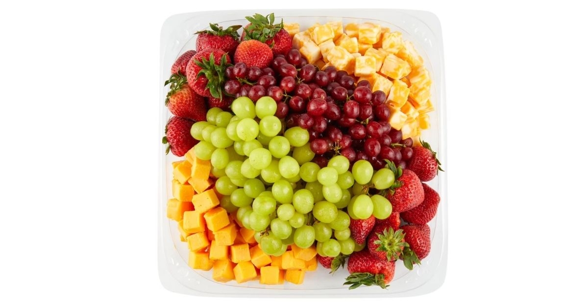 fruit and cheese party tray
