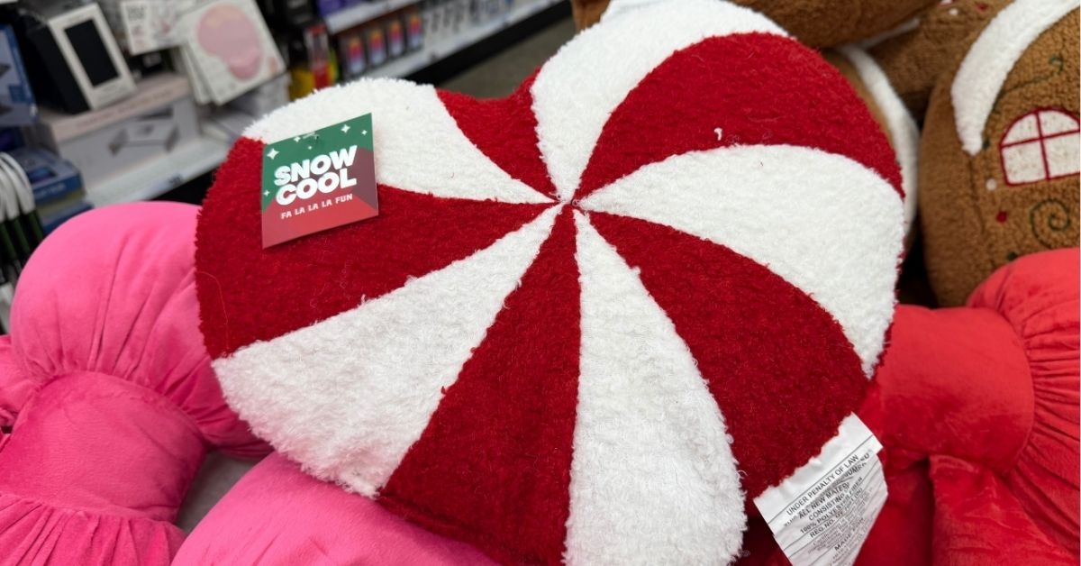 snow cool throw pillow