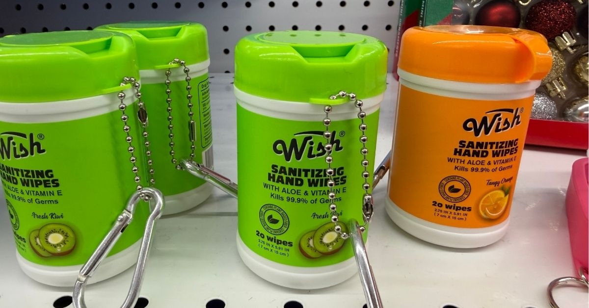 wish santizing wipes