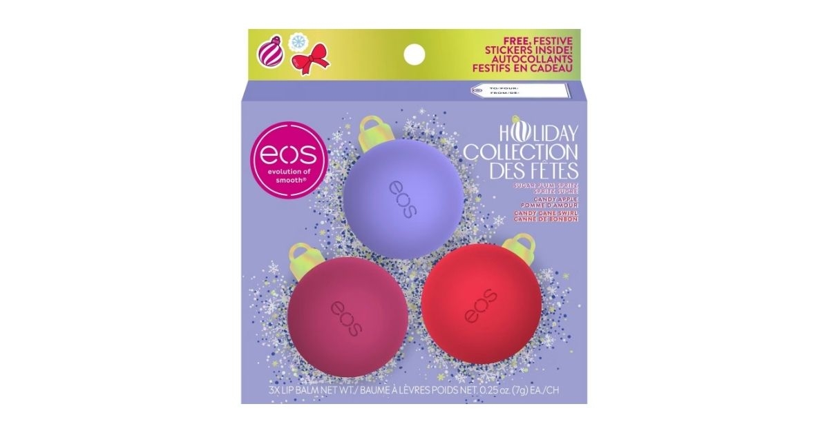 holiday lip balm spheres