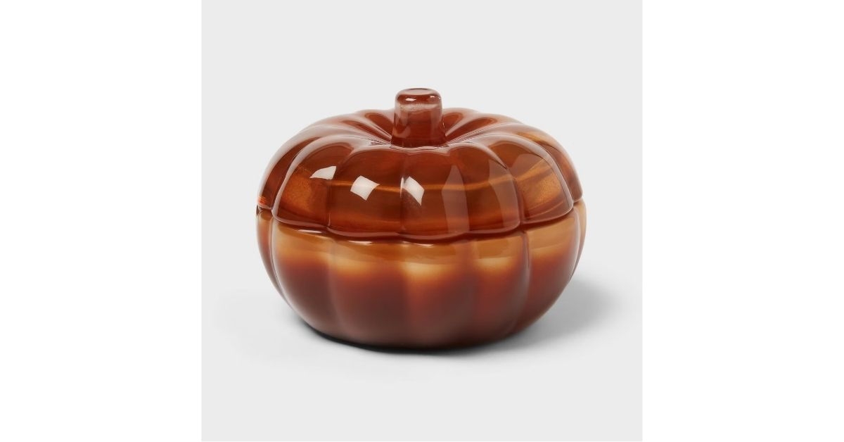 pumpkin jar candle