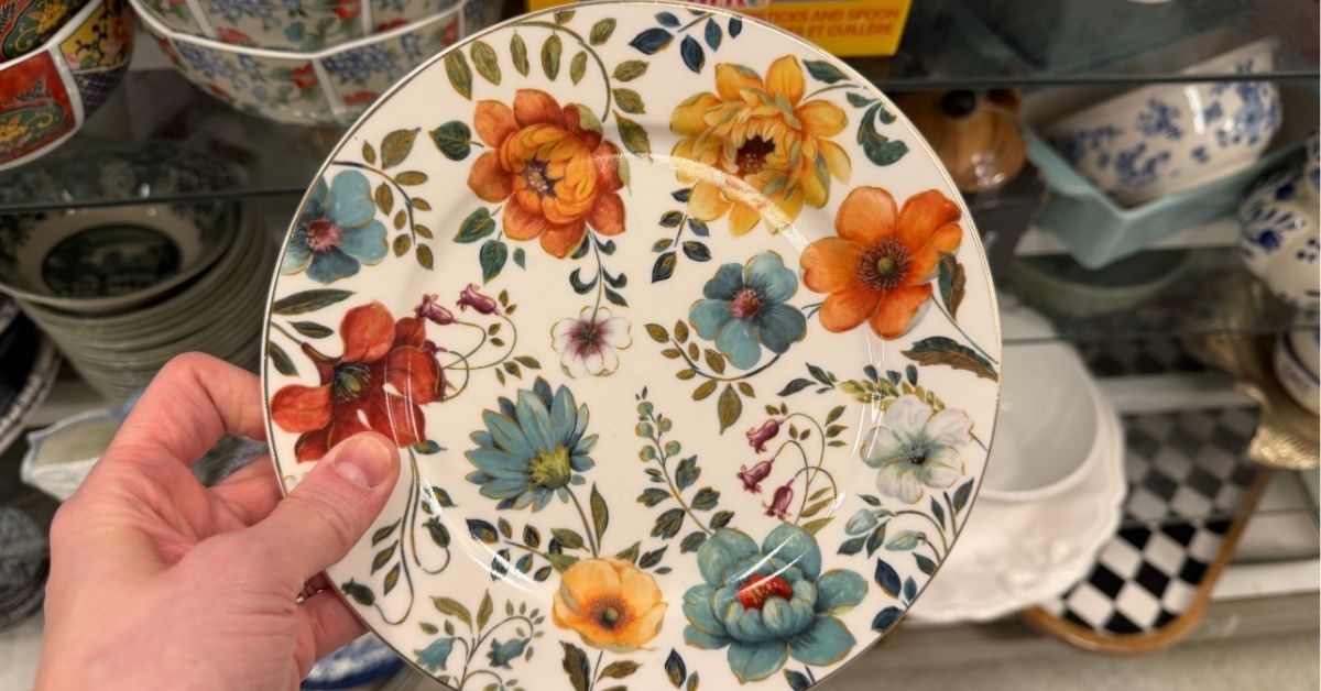 monterey bay porcelain plate