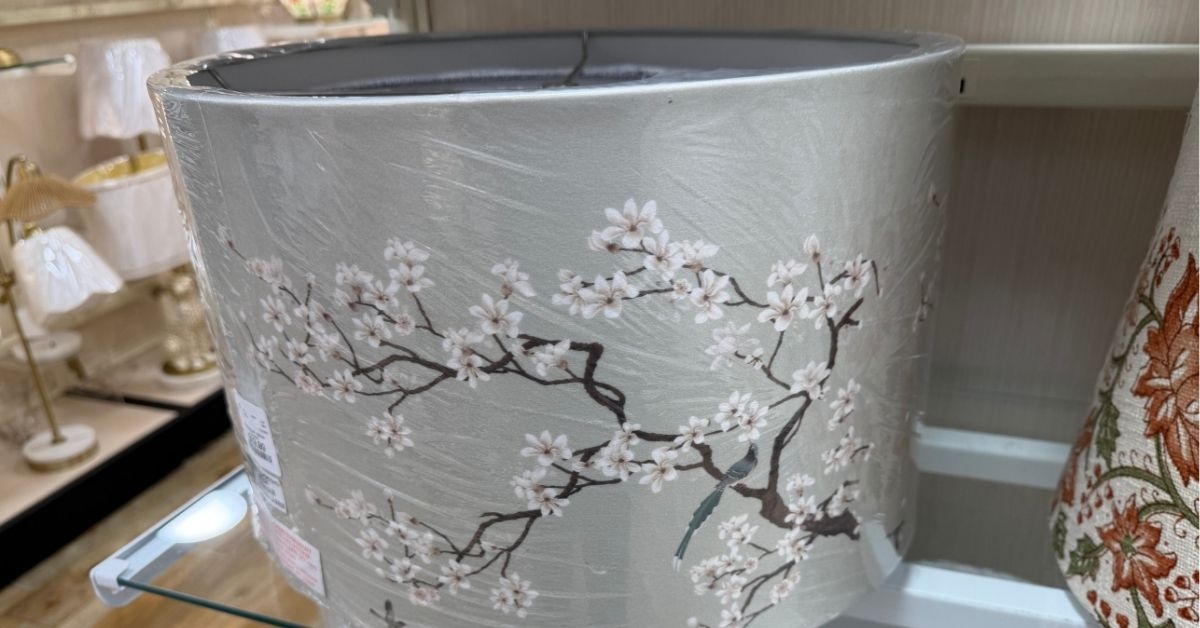 floral lamp shade