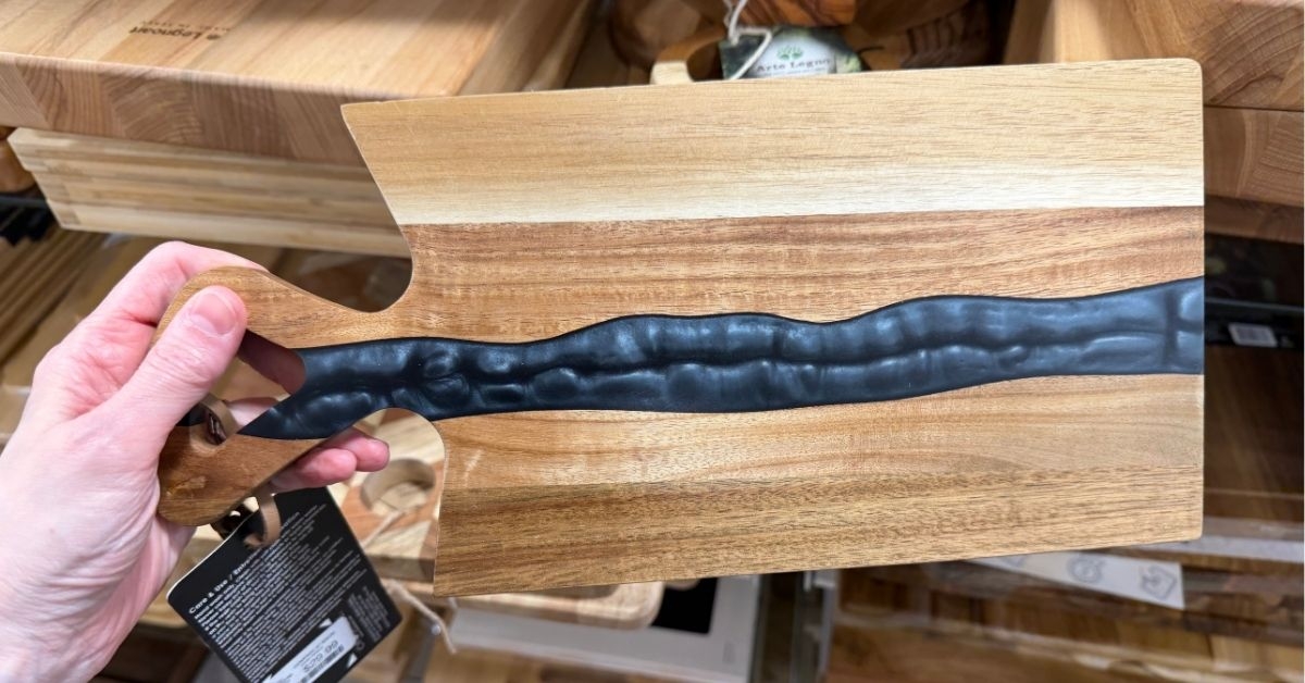wooden cutting board