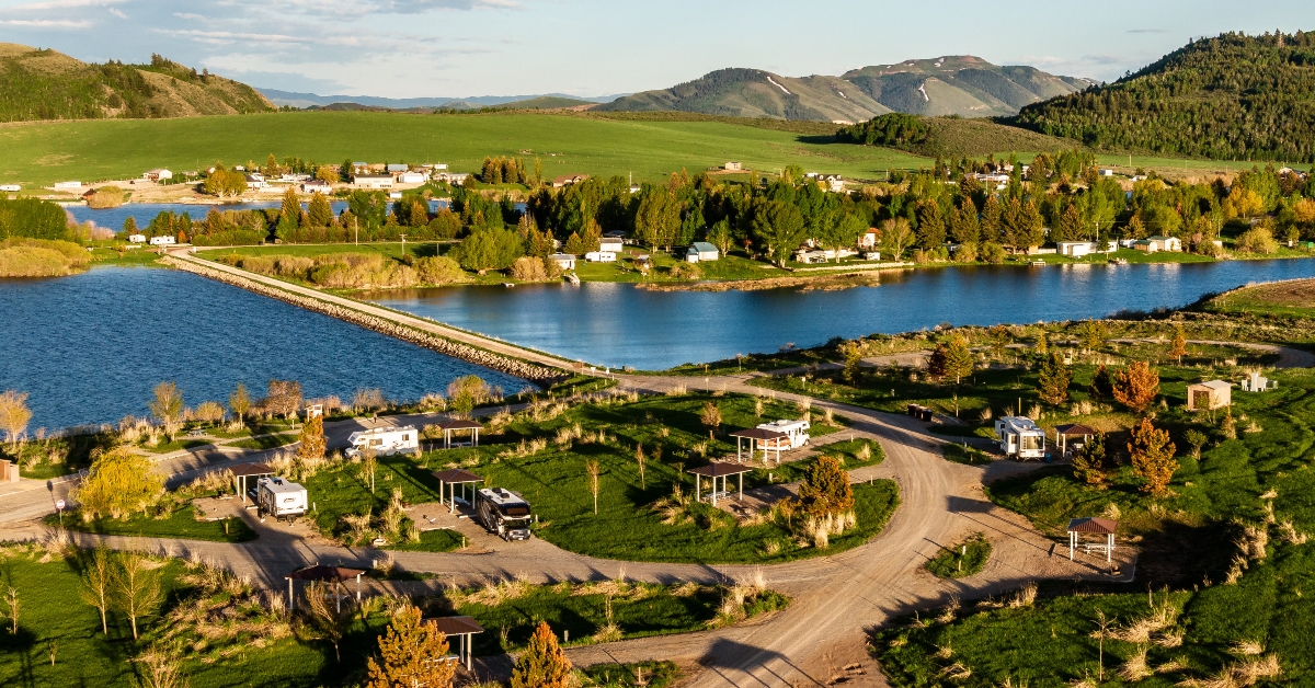 blackfoot reservoir campground meadowville