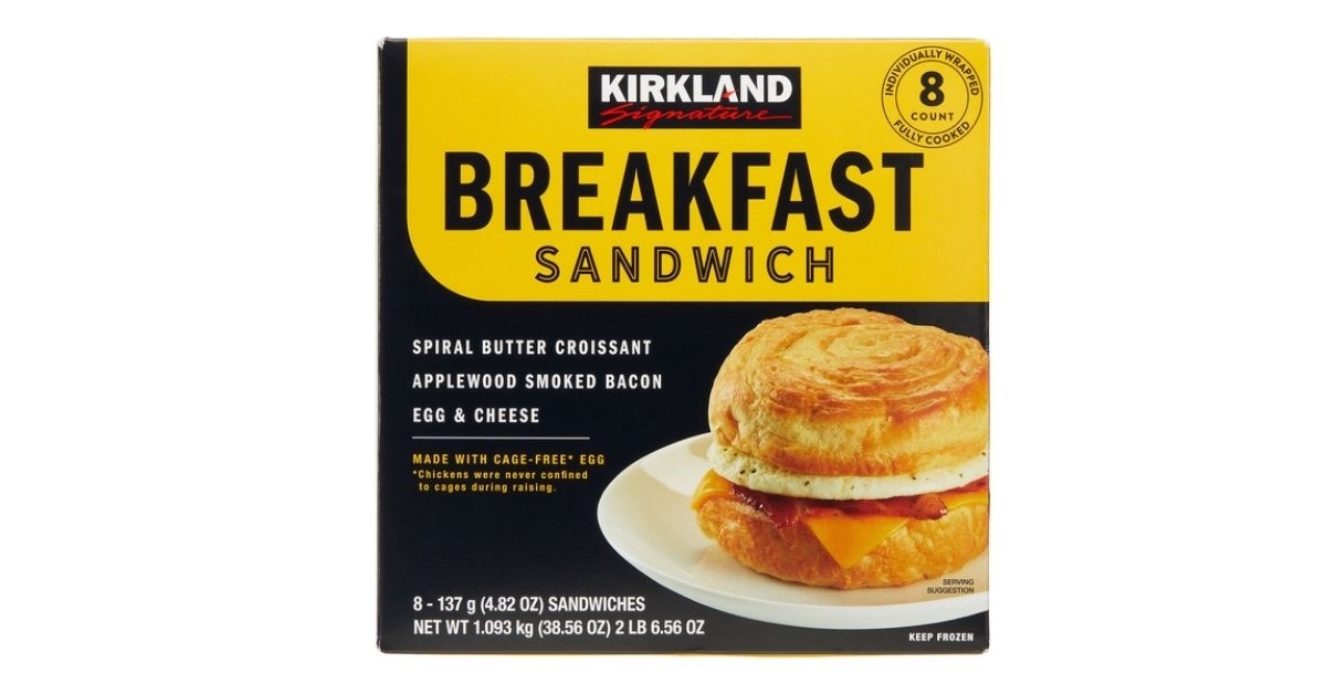 kirkland signature breakfast sandwich