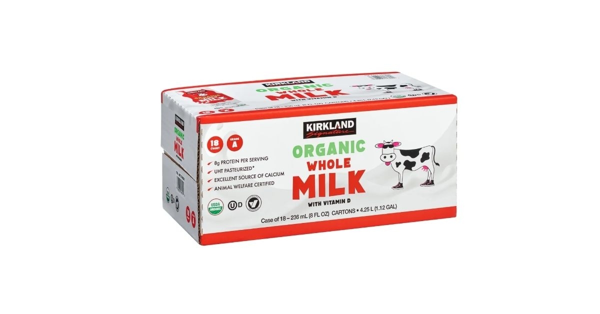 organic whole milk