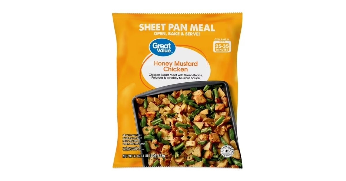 honey mustard chicken sheet pan meal