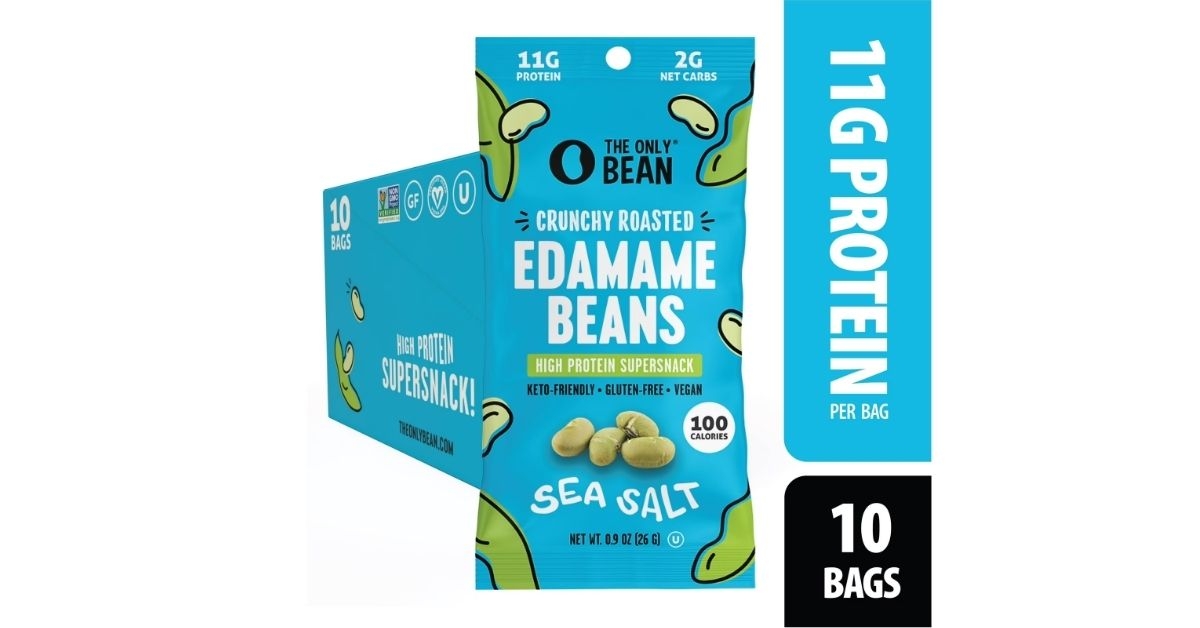 roasted edamame snacks