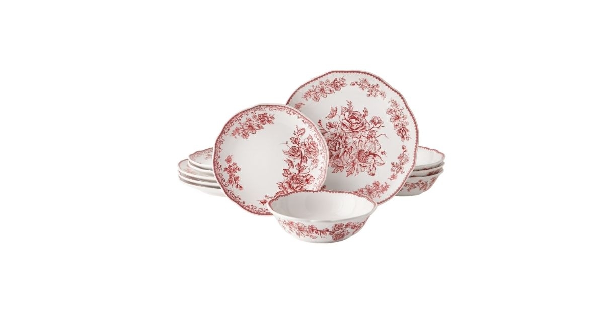 stoneware dinnerware set