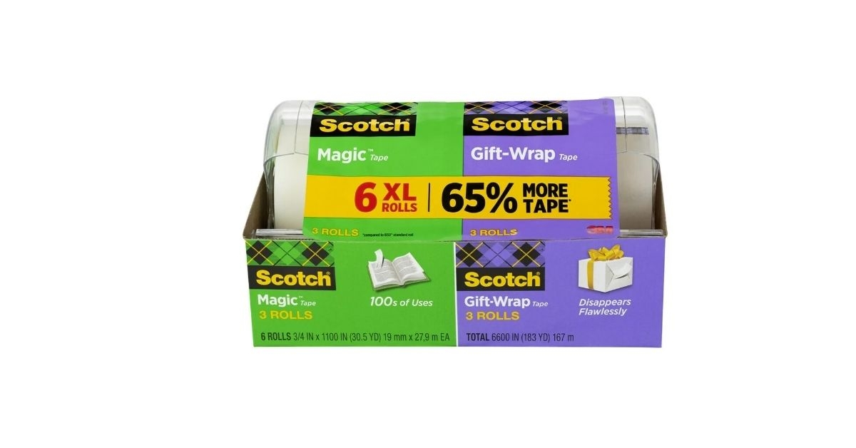 scotch magic tape gift wrap tape