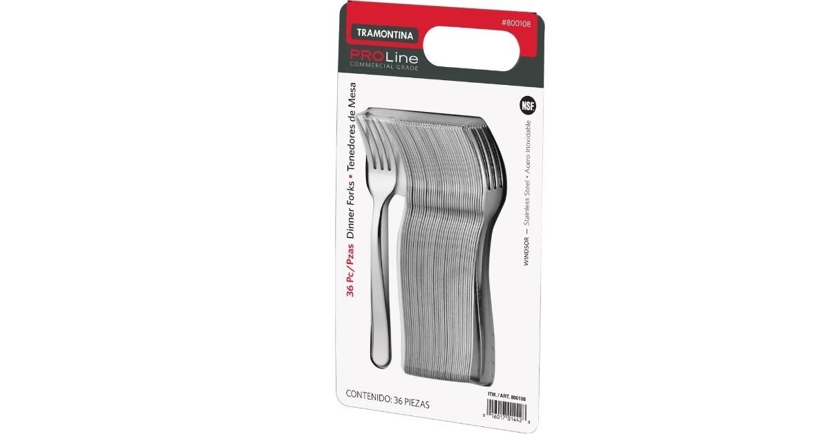 tramontina proline windsor dinner fork