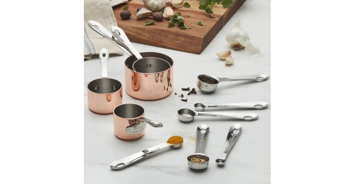 MIU 10-piece Stainless Steel Measuring Cups & Spoons