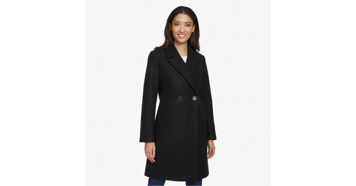 dkny womens fashion coat