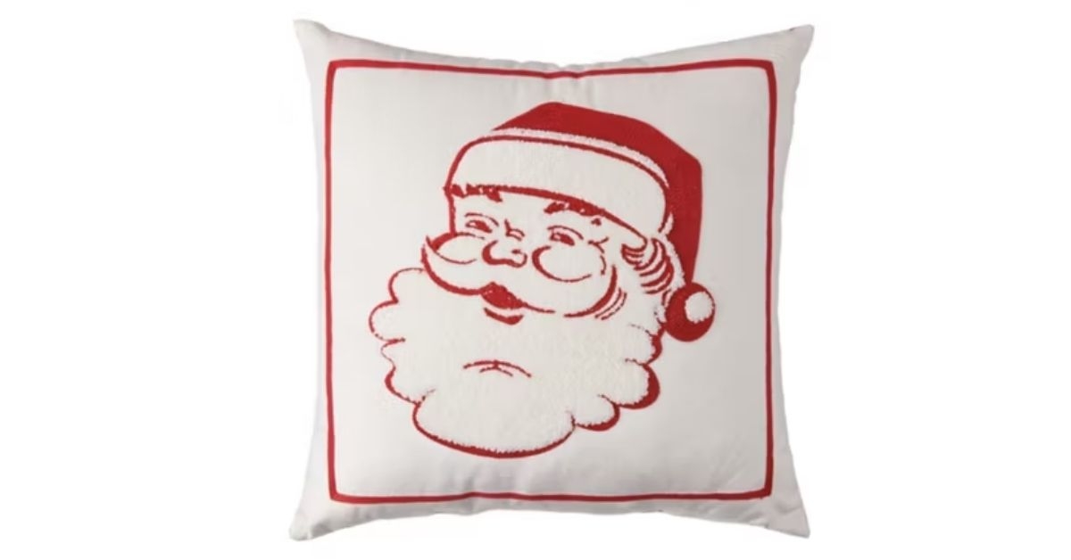 holiday decorative pillow