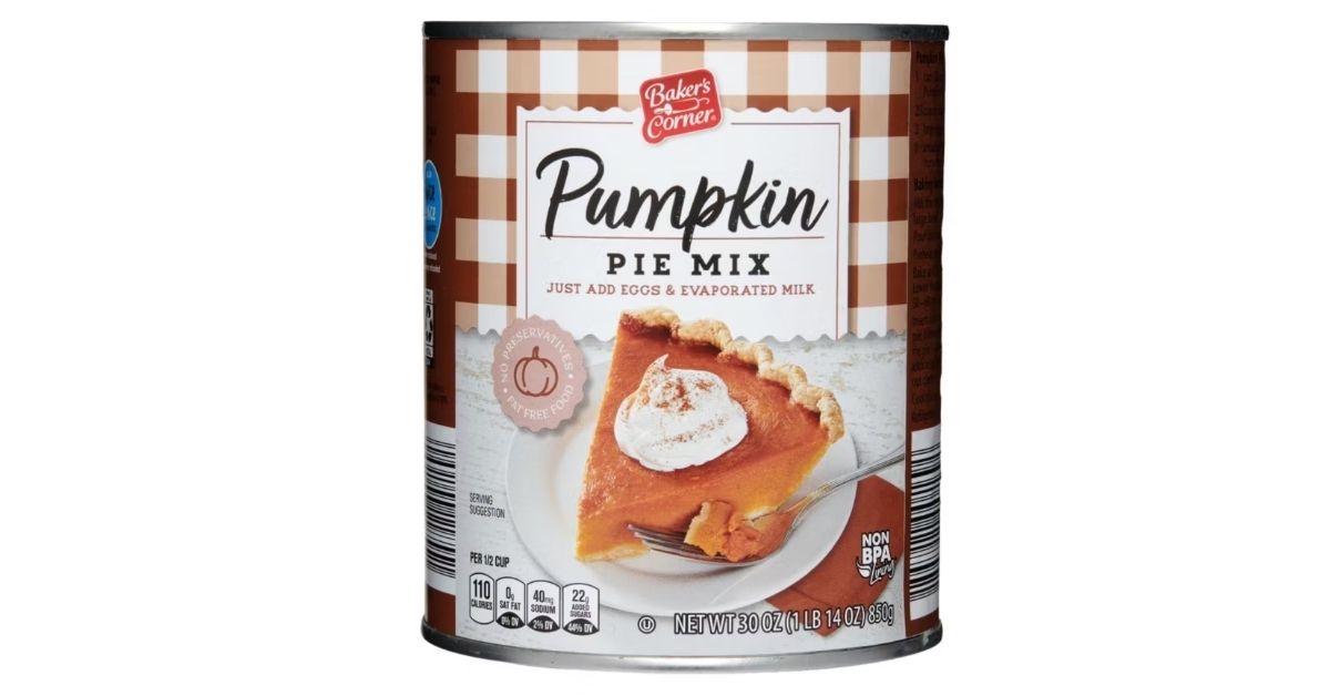 pumpkin pie mix