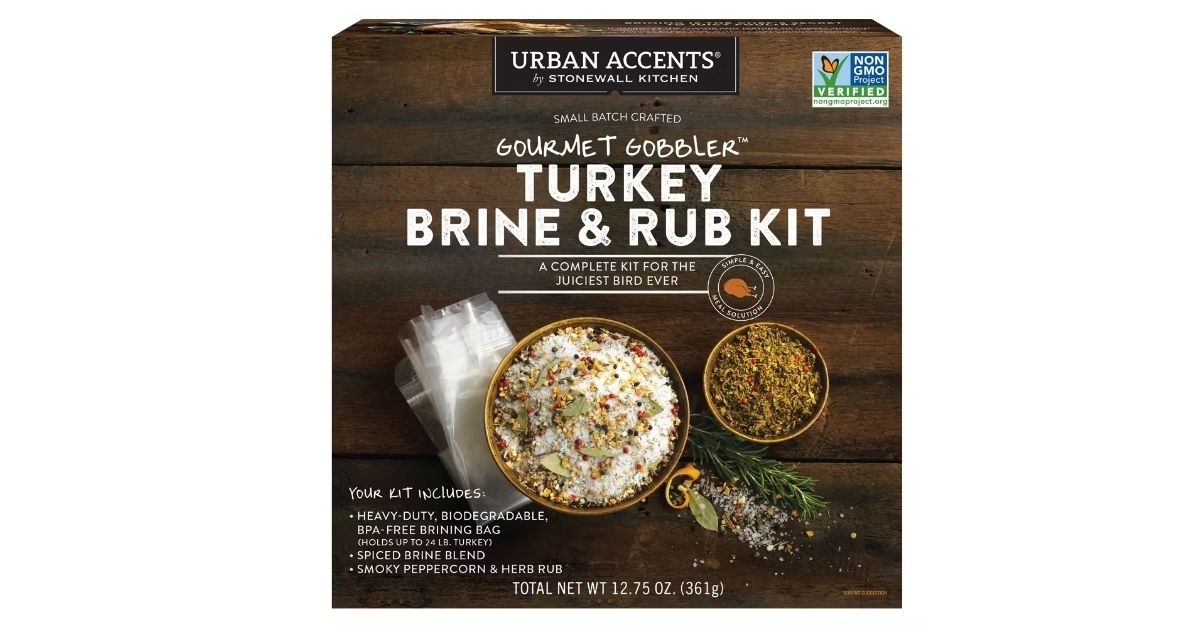 turkey brine rub kit
