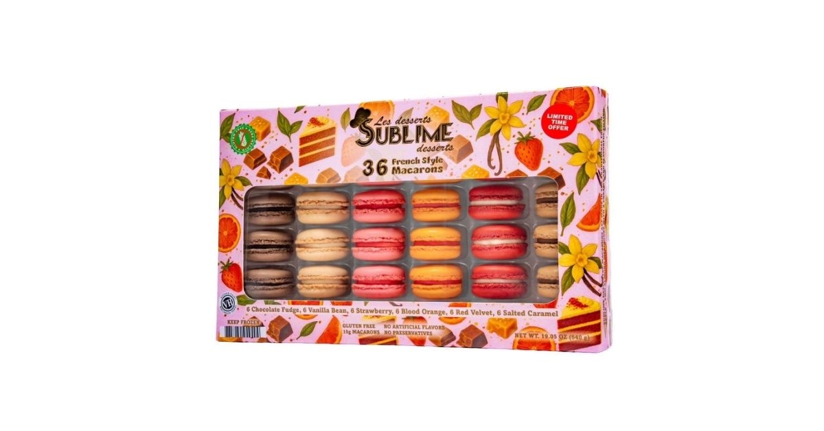 macarons assorted flavors