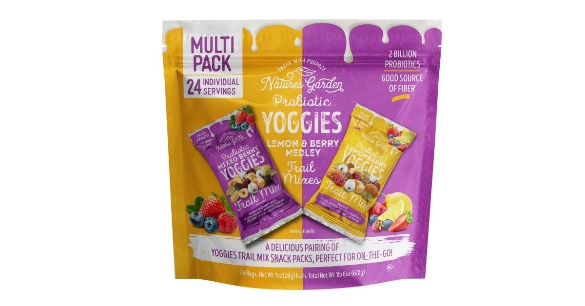 lemon berry trail mixers