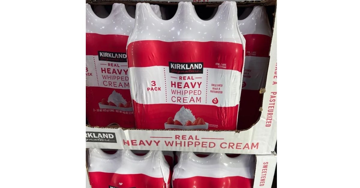 Costco Kirkland Heavy Whipped Cream