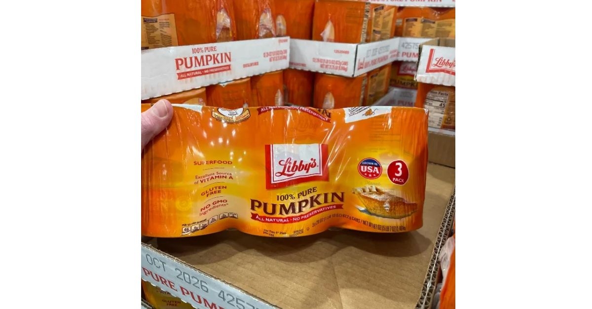 Costco Libby's Pure Pumpkin
