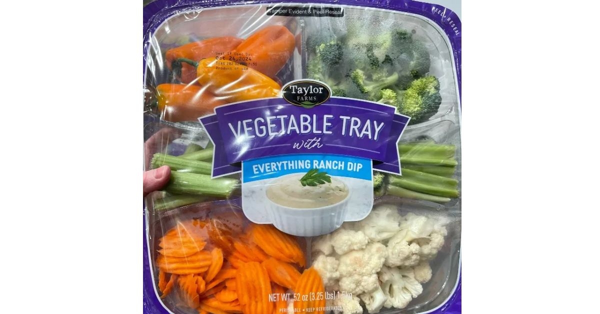 Costco Taylor Farms Vegetable Tray