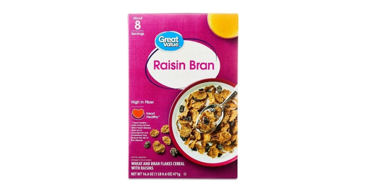 raisin bran breakfast cereal
