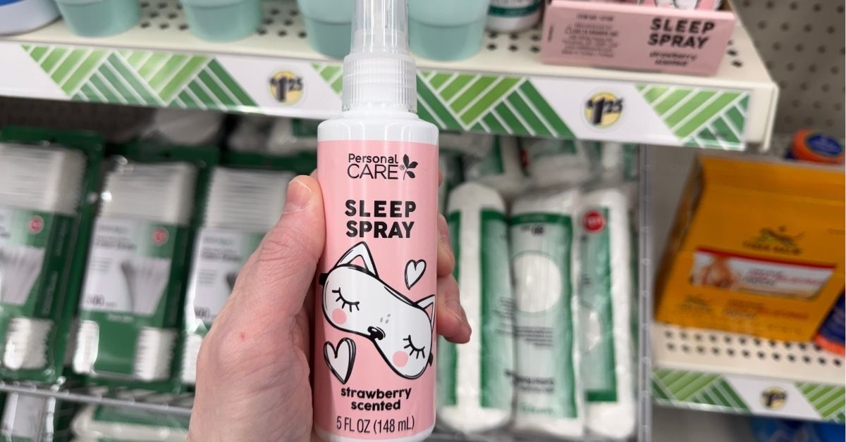 strawberry scented sleep spray