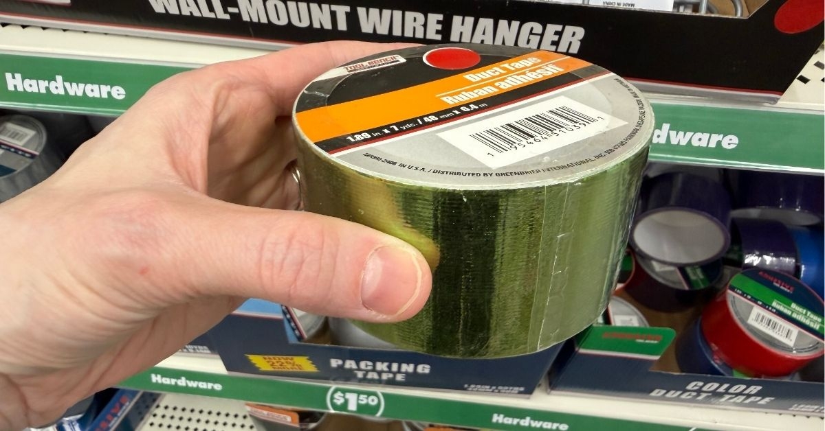 bench holographic duct tape