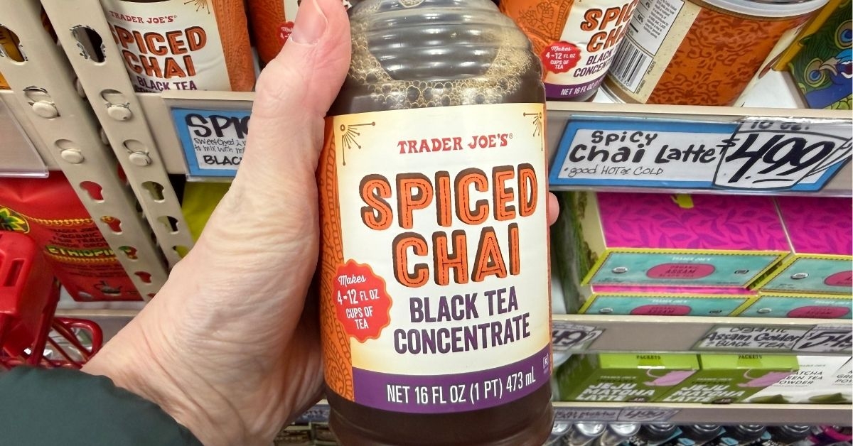 spiced chai black tea concentrate