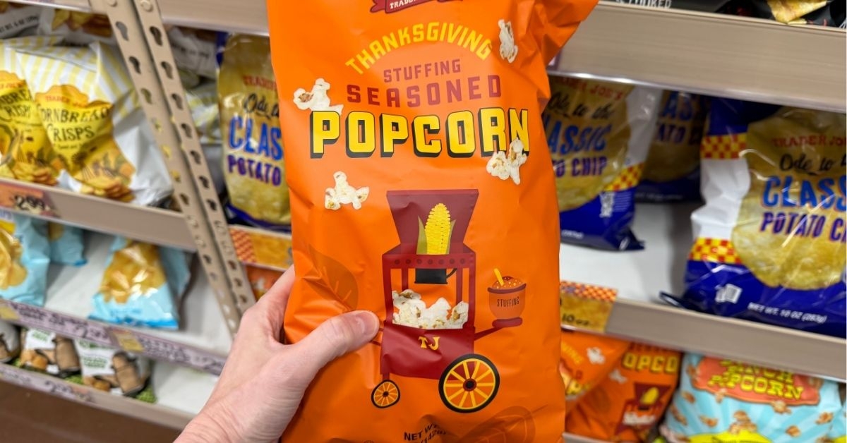 stuffing seasoned popcorn