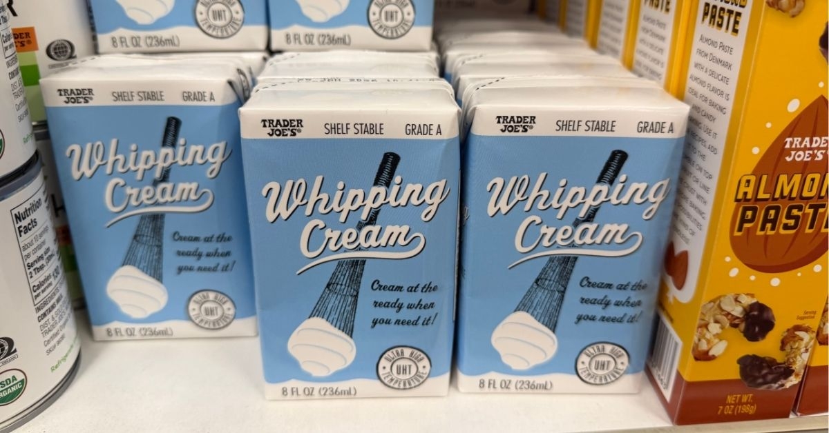 whipping cream