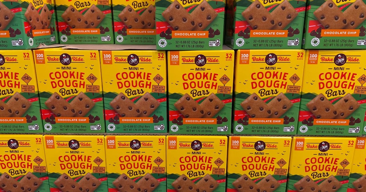 mini cookie dough bars