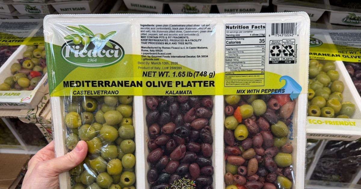 ficacci olive platter