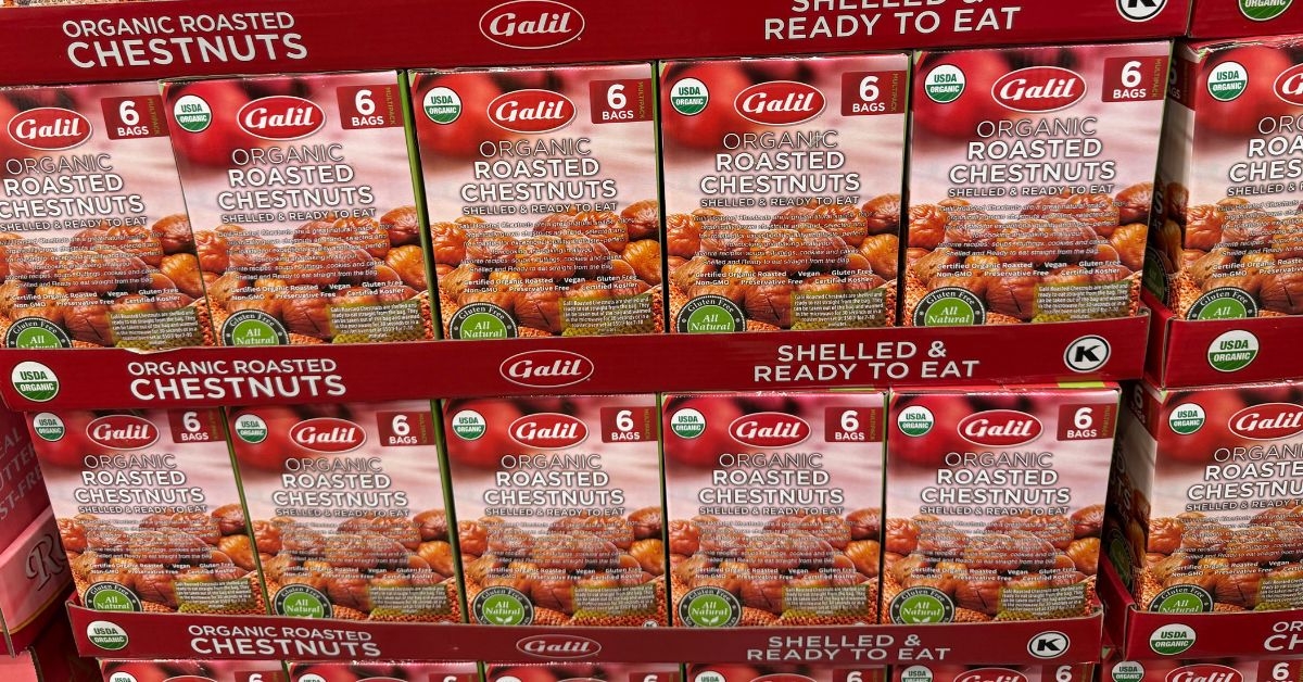 organic roasted chestnuts