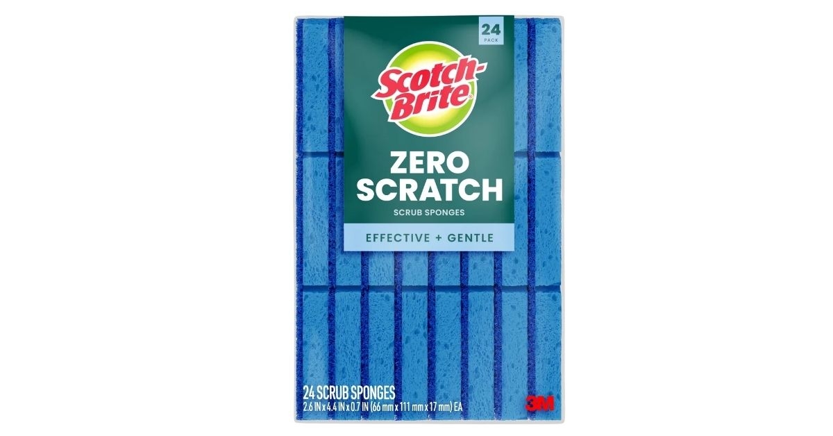 scotch brite zero scratch sponge