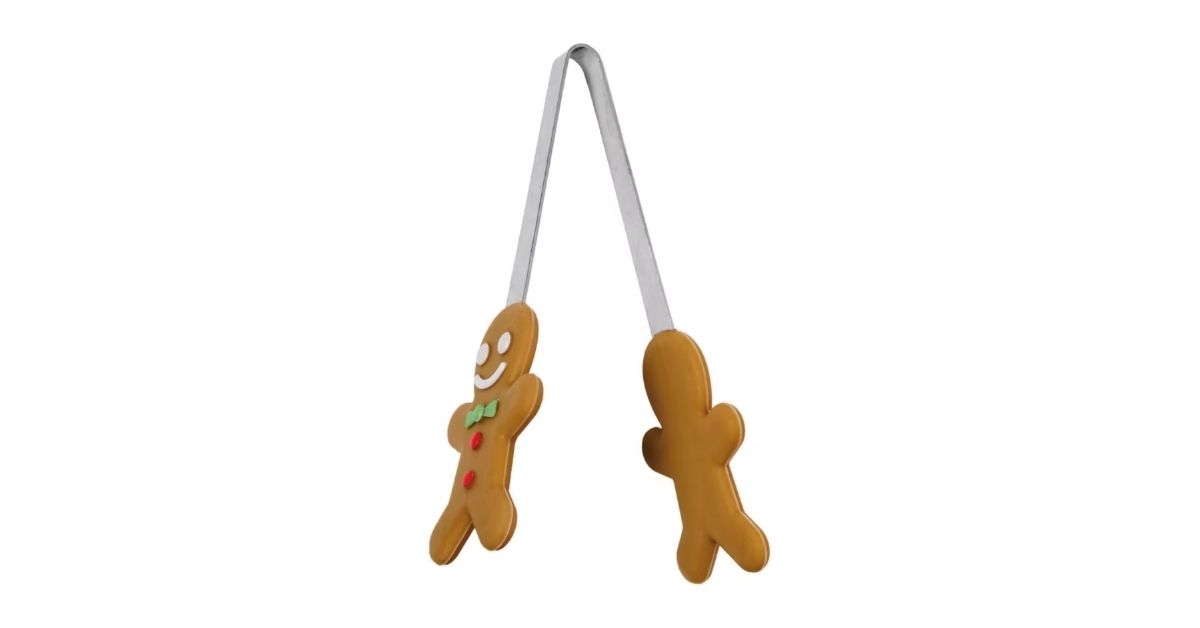 gingerbread mini tongs