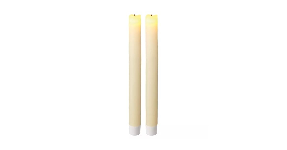 led taper candles