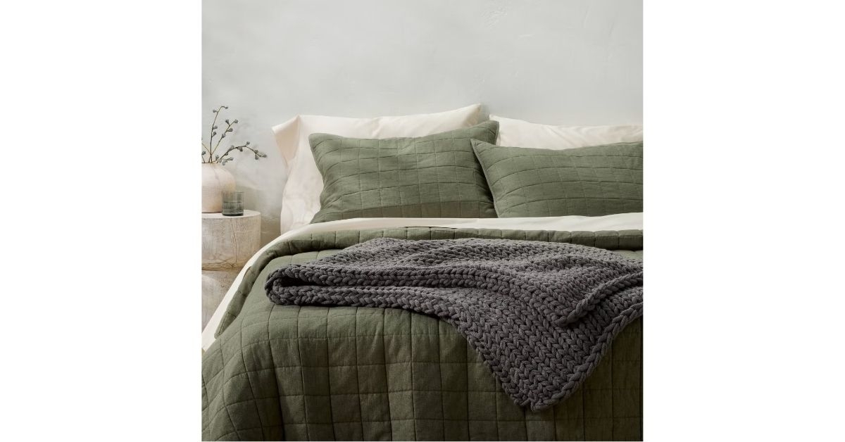 oversized bed throw