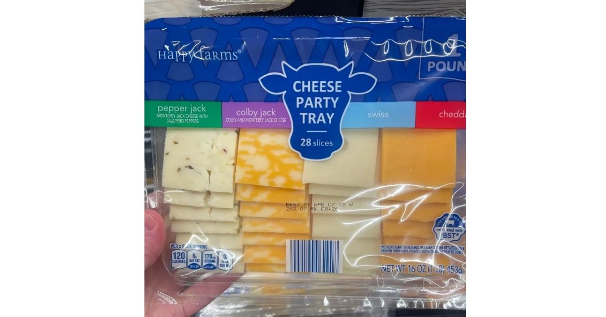 Aldi Happy Farms Cheese Party Tray