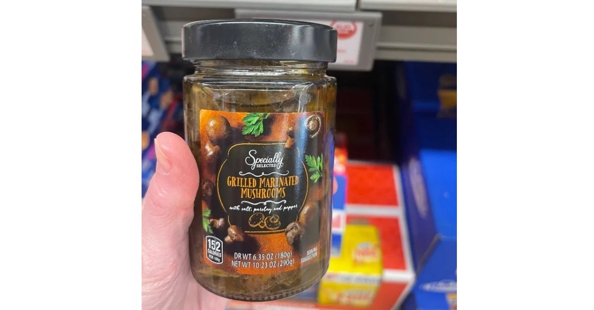 Aldi Specially Selected Grilled Marinated Mushrooms