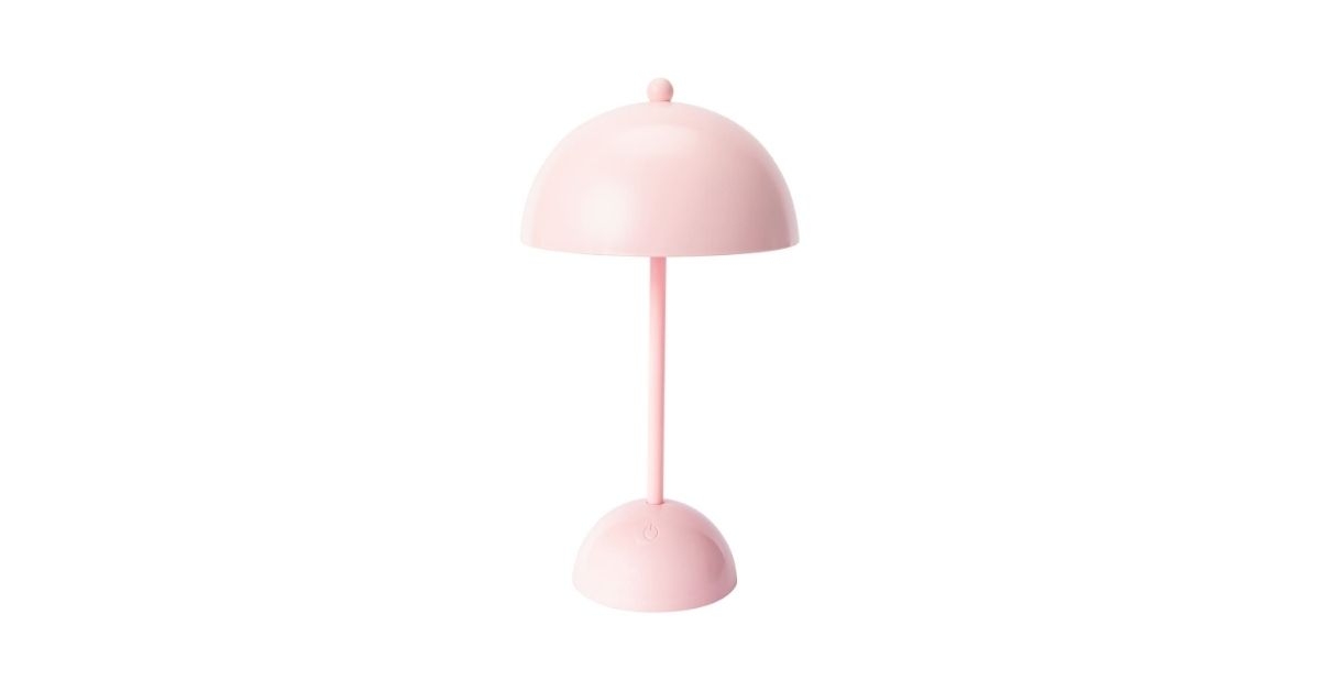 colored mushroom touch lamp